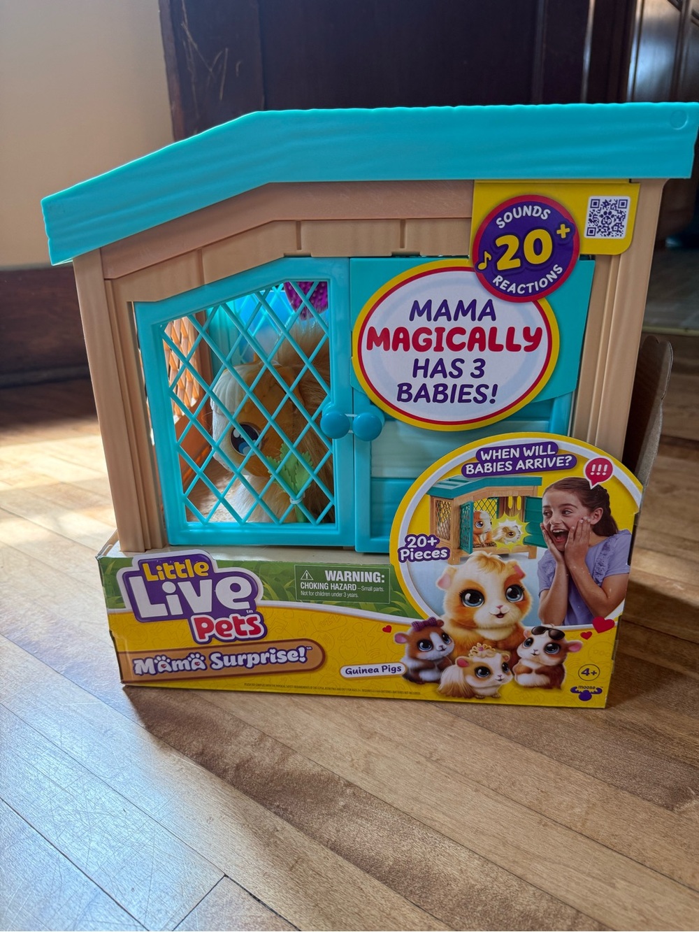 Mama Surprise! Playset - Teal and Tan